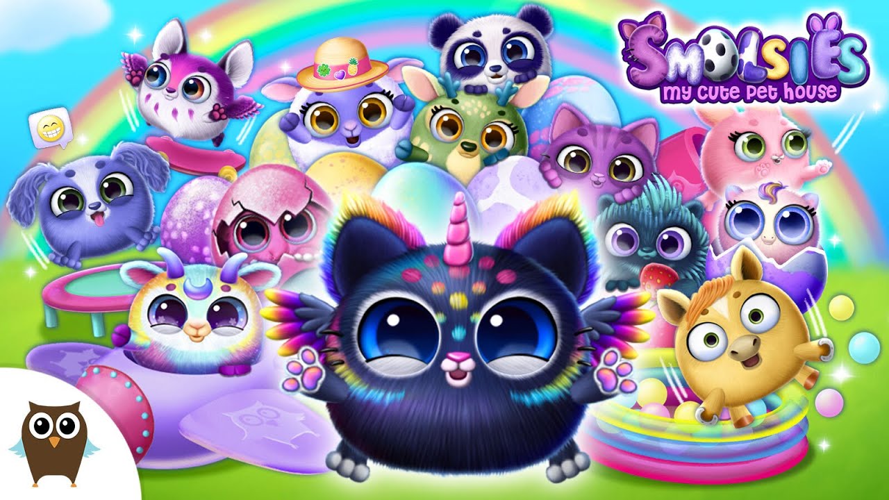 Cutest Virtual Pets? Meet Smolsies 🤩 Smolsies - My Cute Pet House | TutoTOONS