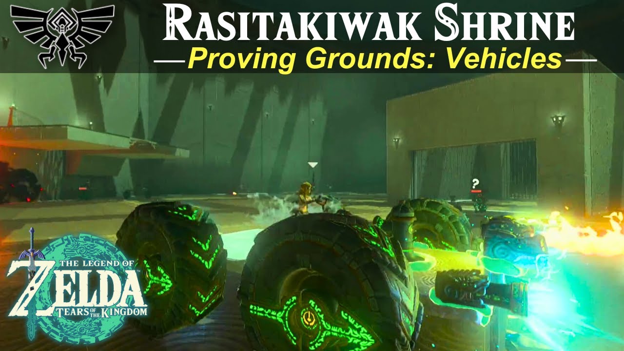 Rasitakiwak Shrine - Proving Grounds: Vehicles | Zelda, Tears of the Kingdom Guide
