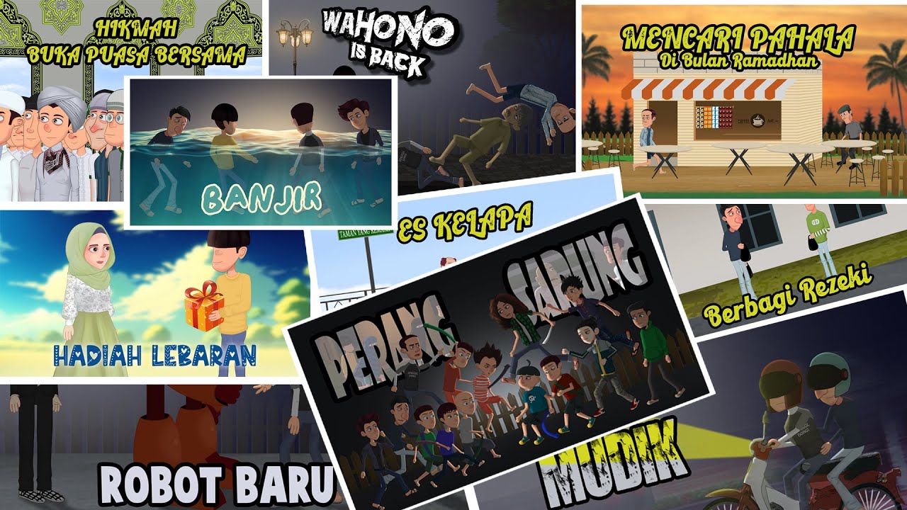 Kompilasi Animasi Cerita Warga | Spesial Ramadhan | Cerita lucu