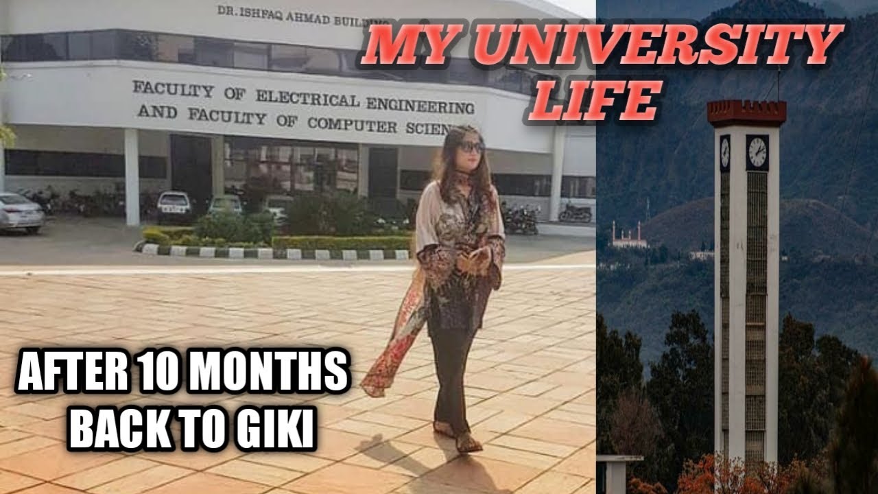 Back to Giki as an ex student | GIKI vlogs Part 01 | Aleenastic vlogs | Aleenasticity