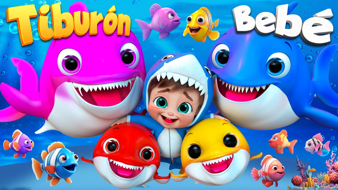 El Gran Show de Bebé Tiburón | canciones infantiles y rimas infantiles  @SuperLucaEspanol