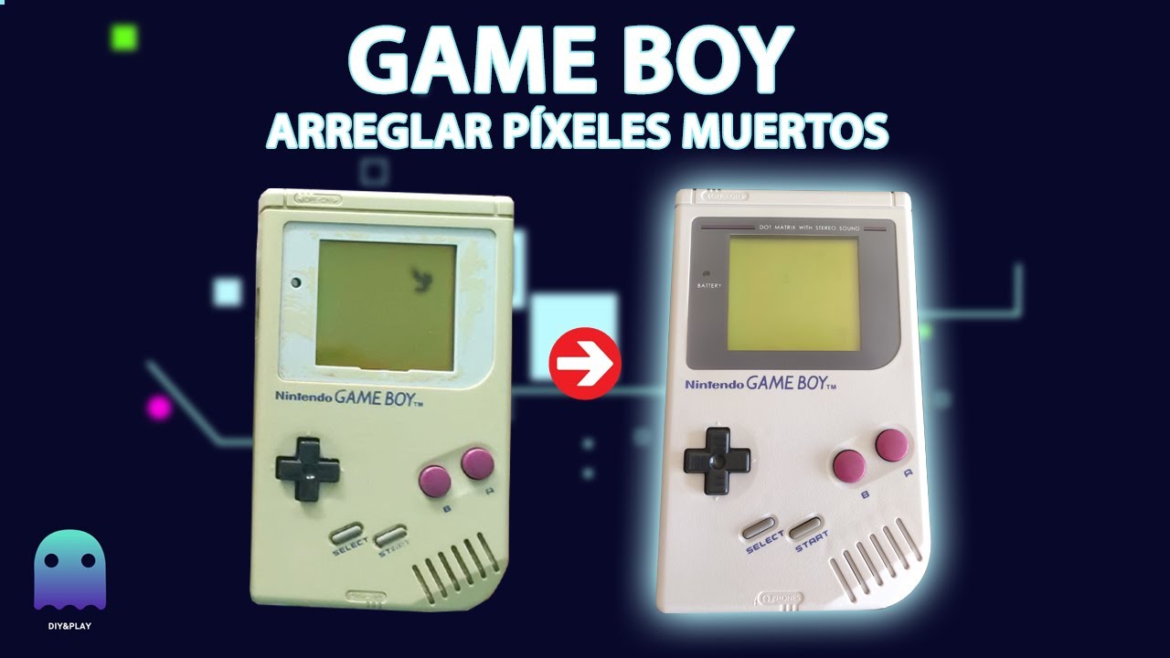 Restauración Game Boy - Arreglamos píxeles muertos - I fixed gameboy screen cancer