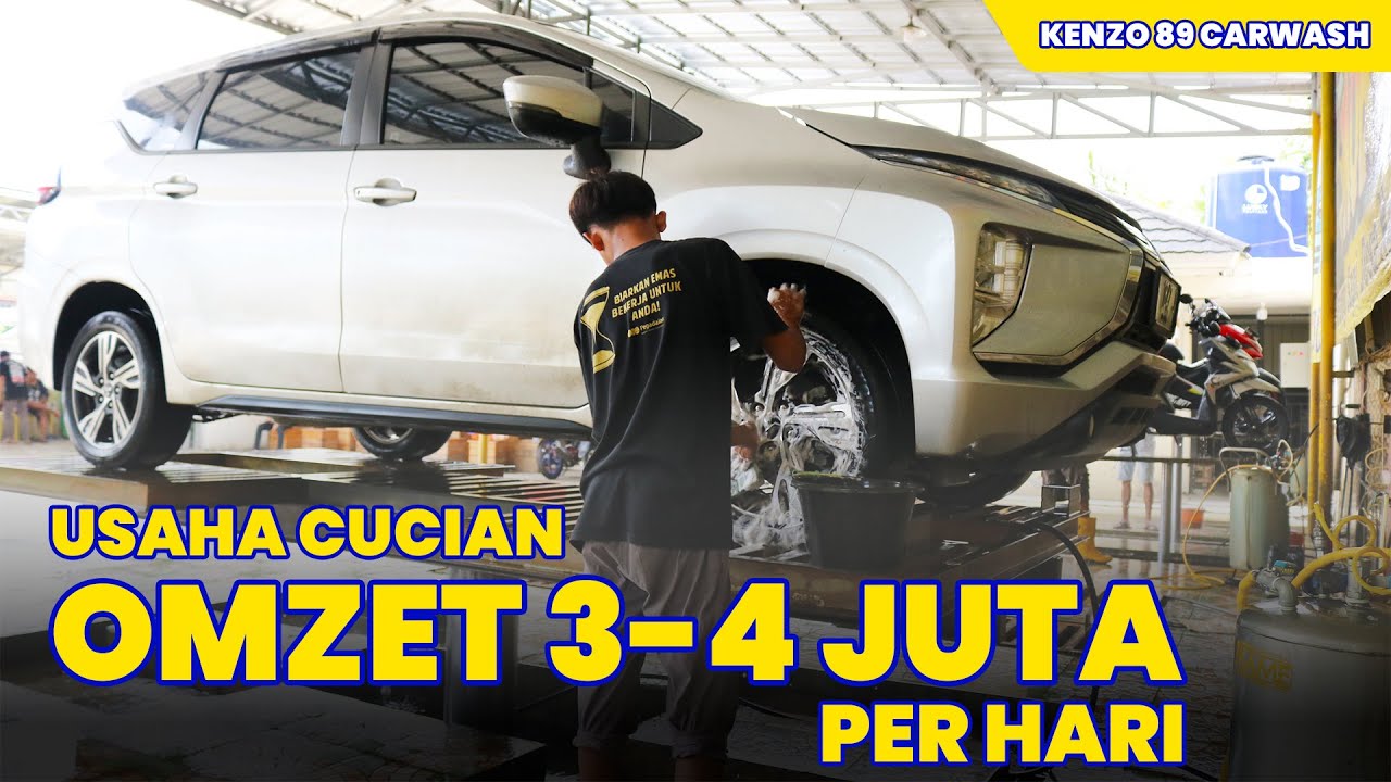 Keluar Dari PNS Lalu Sukses Buka Usaha Cucian Mobil & Motor Hidrolik!