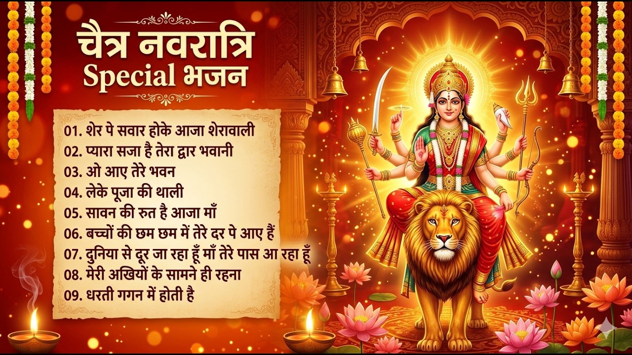 चैत्र नवरात्रि स्पेशल भजन | माता रानी के सुपरहिट भजन | Durga Maa Bhajan | Navratri Bhakti Songs #yt