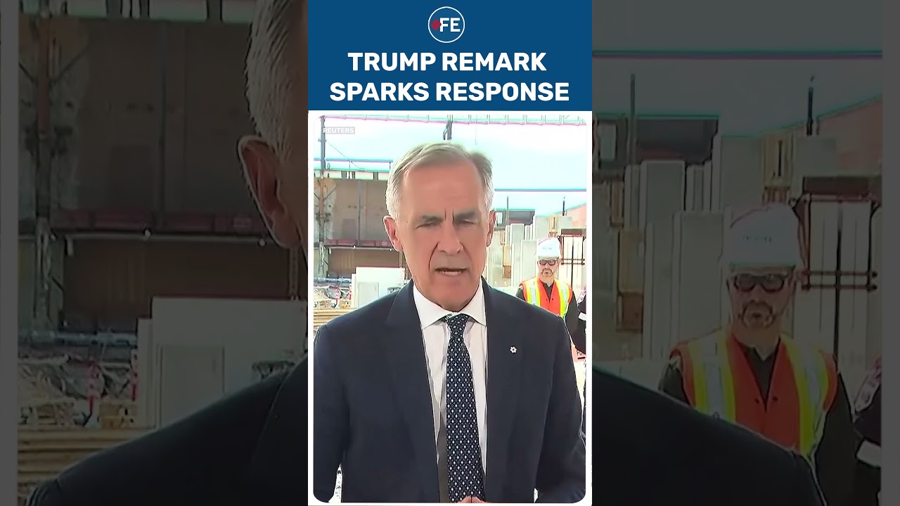 Carney Responds After Trump Calls Canada 'Nasty' | Defends Canadian Workers #shorts