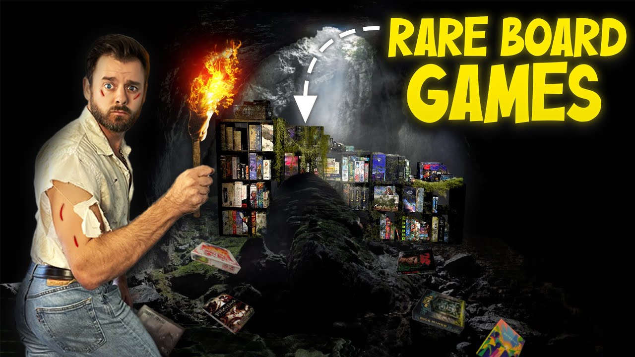 I Searched for RARE Board Games and Found These