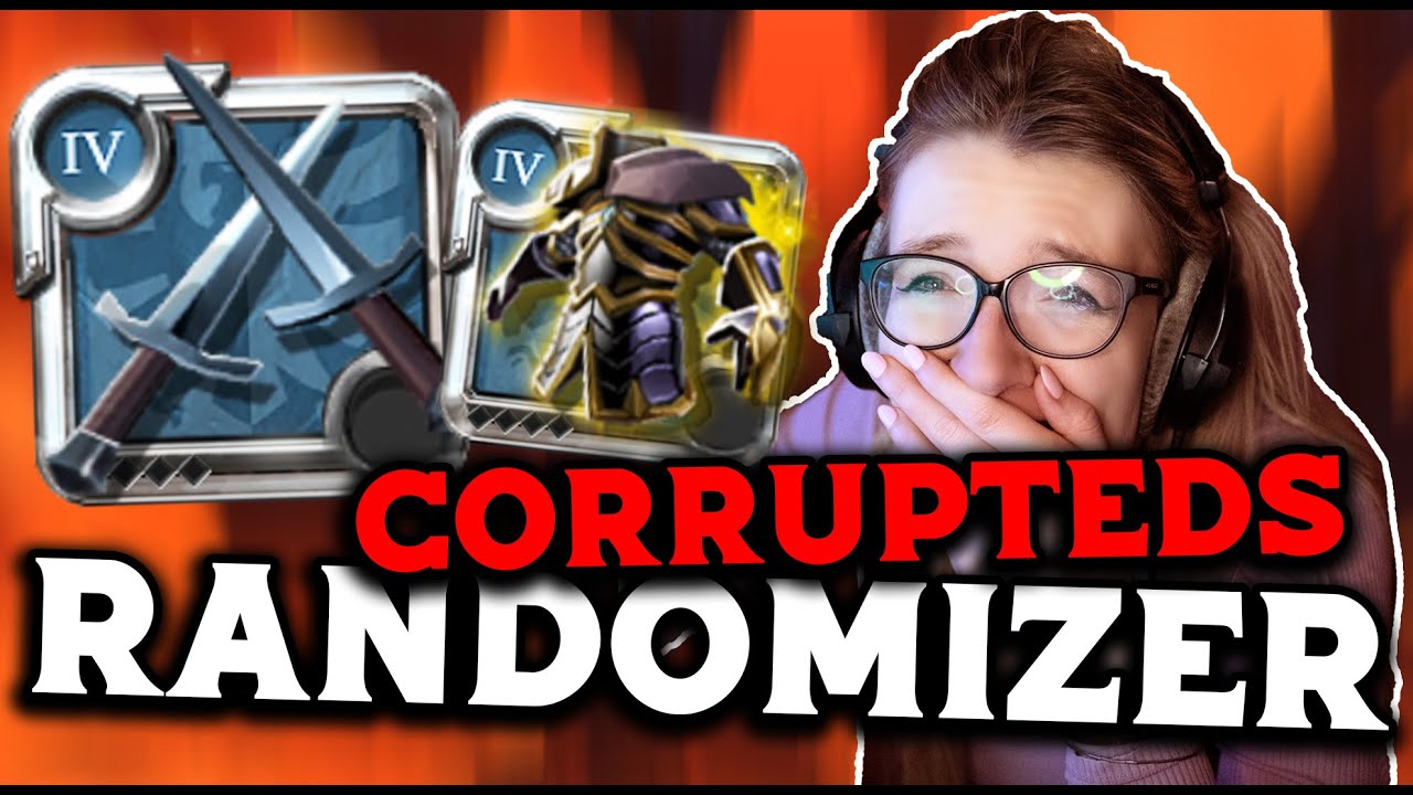 Randomized Corrupted Builds - Ninu inting so you don't have to // ALBION ONLINE