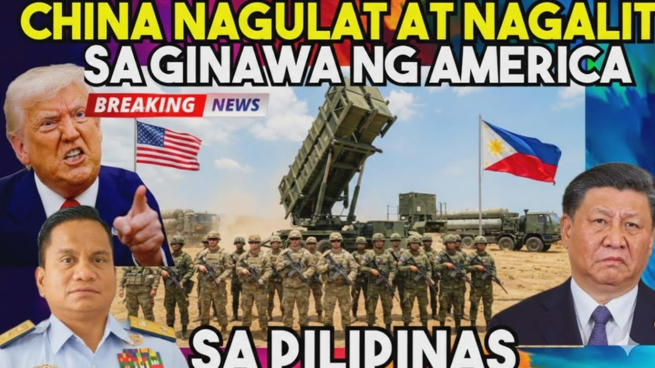 BREAKING NEWS! CHINA NAGULAT AT NAGALIT sa GINAWA ng AMERICA SA PILIPINAS