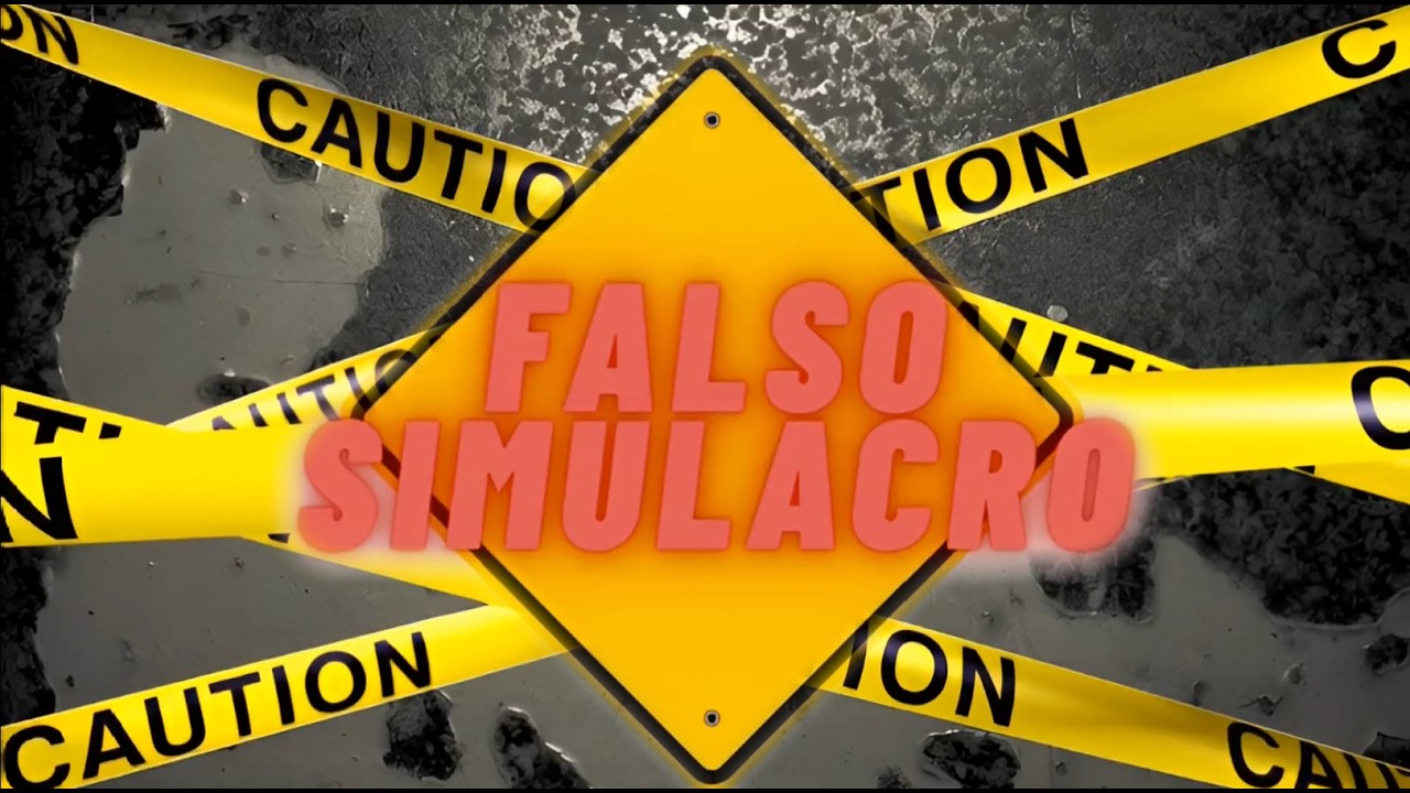 🔴 FALSO SIMULACRO 6/3/2026