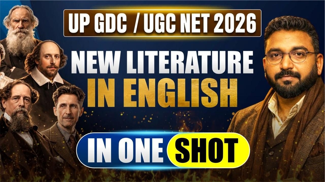 English Literature - NEW  LITERATURE  in One Shot🔥 |  Vineet Pandey