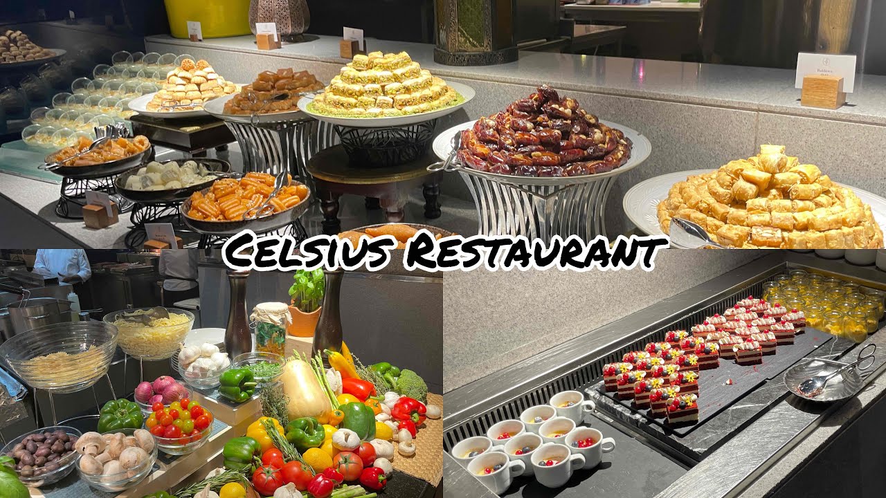 BUFFET IN DUBAI -Celsius Restaurant VOCO #dubai #food #iftarbuffet