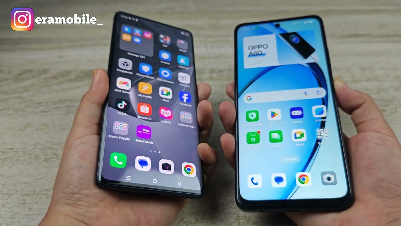 Infinix Hot 50 VS Oppo A60, Pilih Mana Budget 2jutaan
