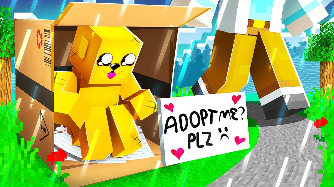 Nikdo si nechce Adoptovat Pejska Dala v Minecraftu!😭