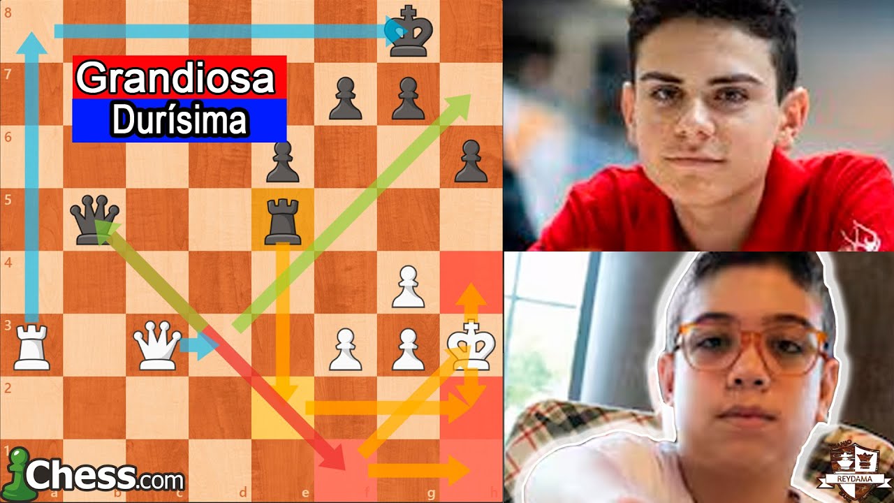 Grandiosa y Durísima partida de Faustino Oro contra Ediz Gurel