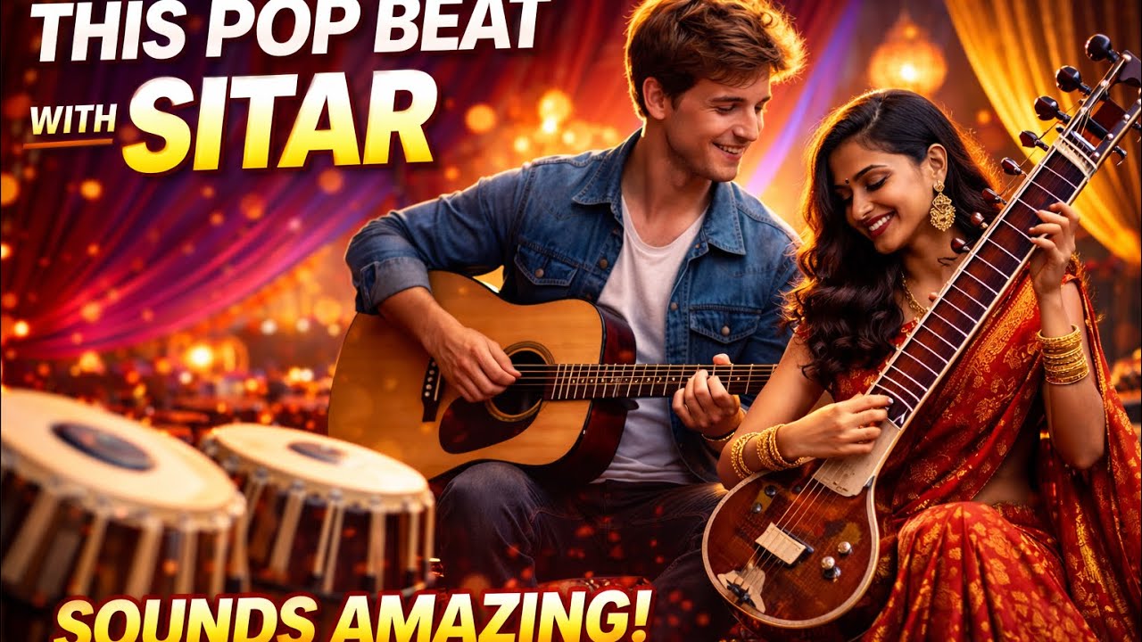 Pop Meets Indian Classical | Sitar & Guitar Fusion Instrumental