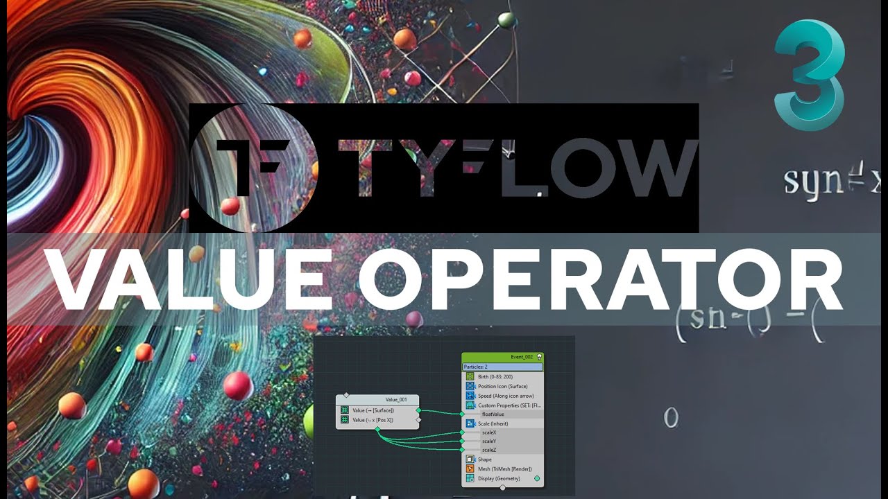 Mastering the Value Operator : 3dsMax x tyFlow tuto