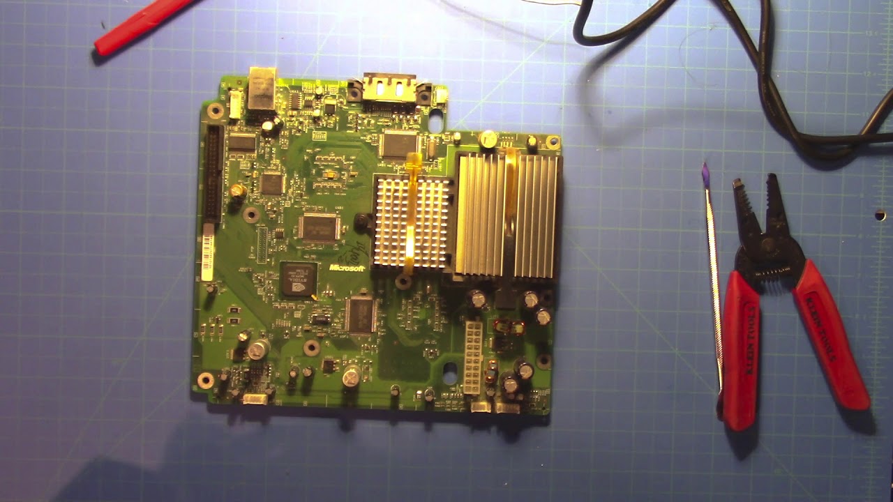 XBOX MODDING - Aladdin chip install on V 1.6