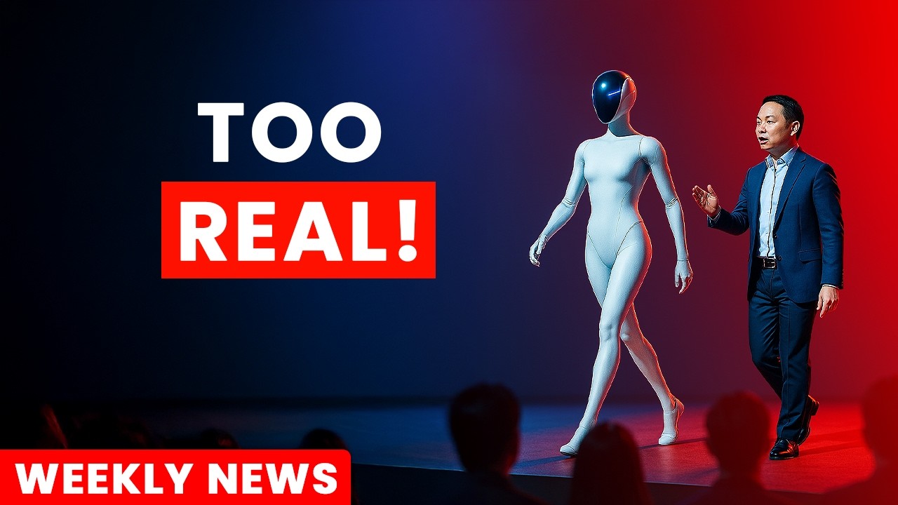 AI ROBOTS Just Entered a NEW ERA! [Xpeng's AI Woman, Unitree G1 Upgrade, Chair Bot SHOCKS]