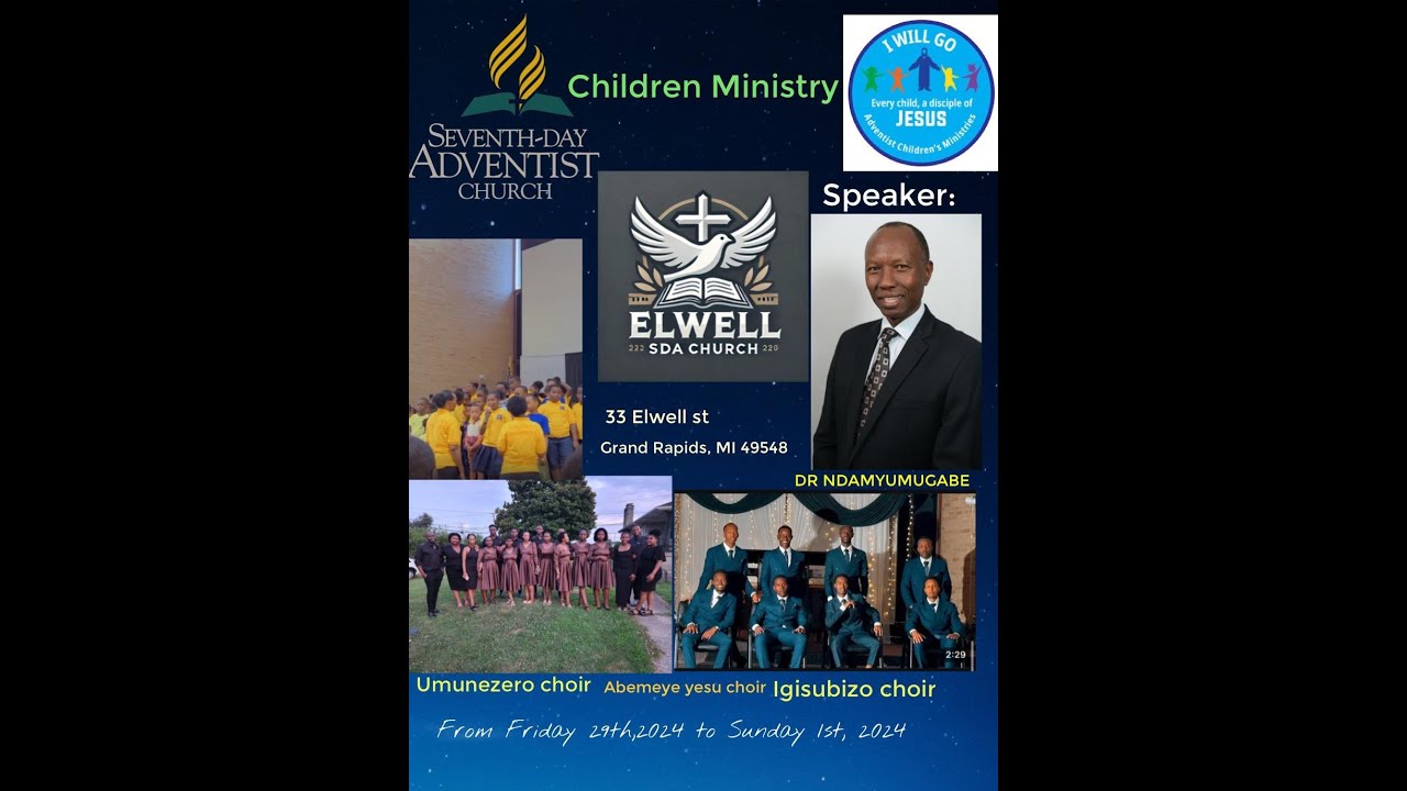 Elwell SDA Church: Dr.Ndamyumugabe Phodidas  (11/29/24)