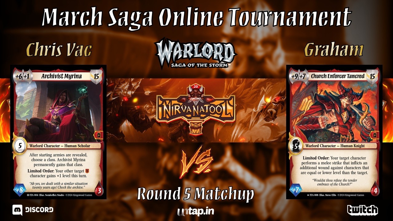 Warlord: Saga of the Storm | March 2026 Saga - Round 5