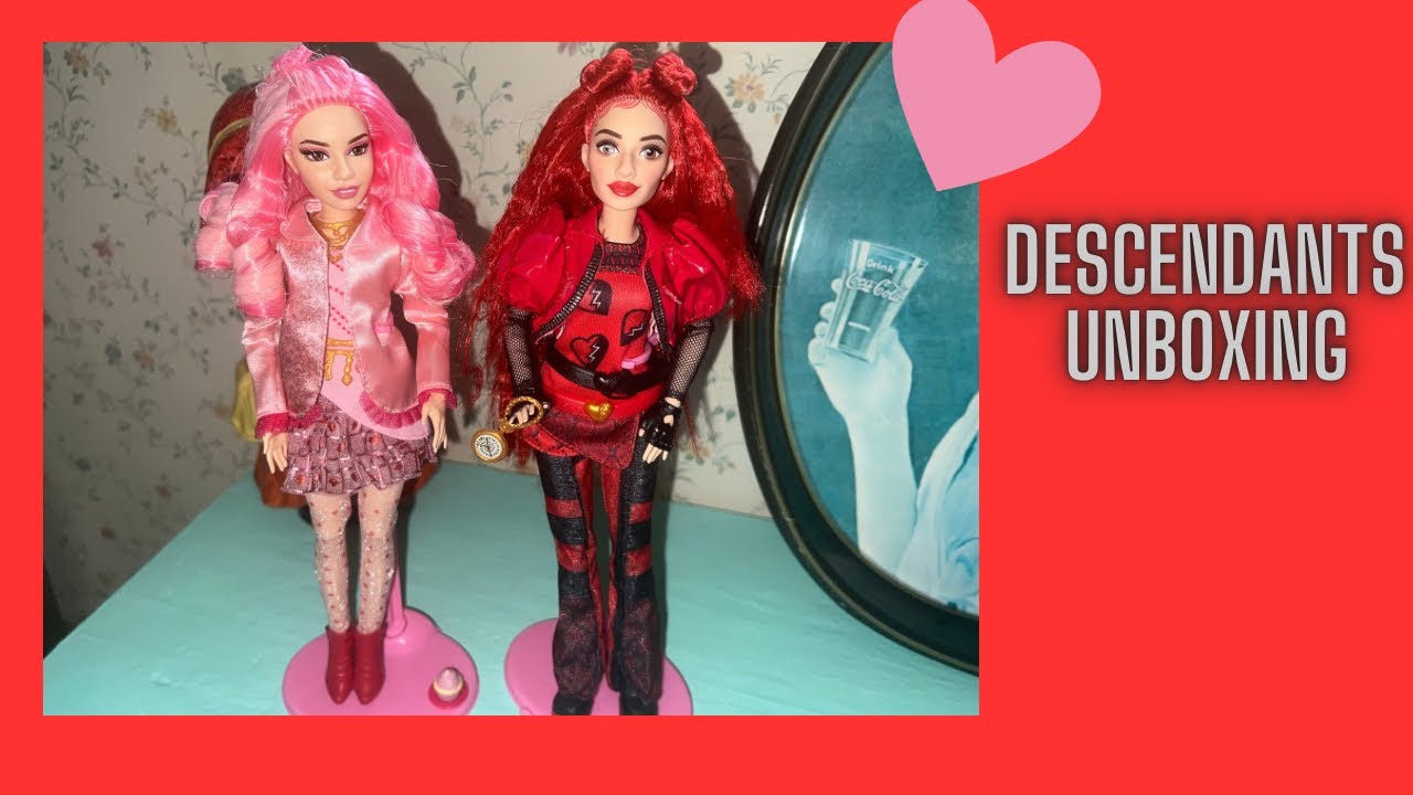 UNBOXING Mattel Descendants Dolls *adult collector*