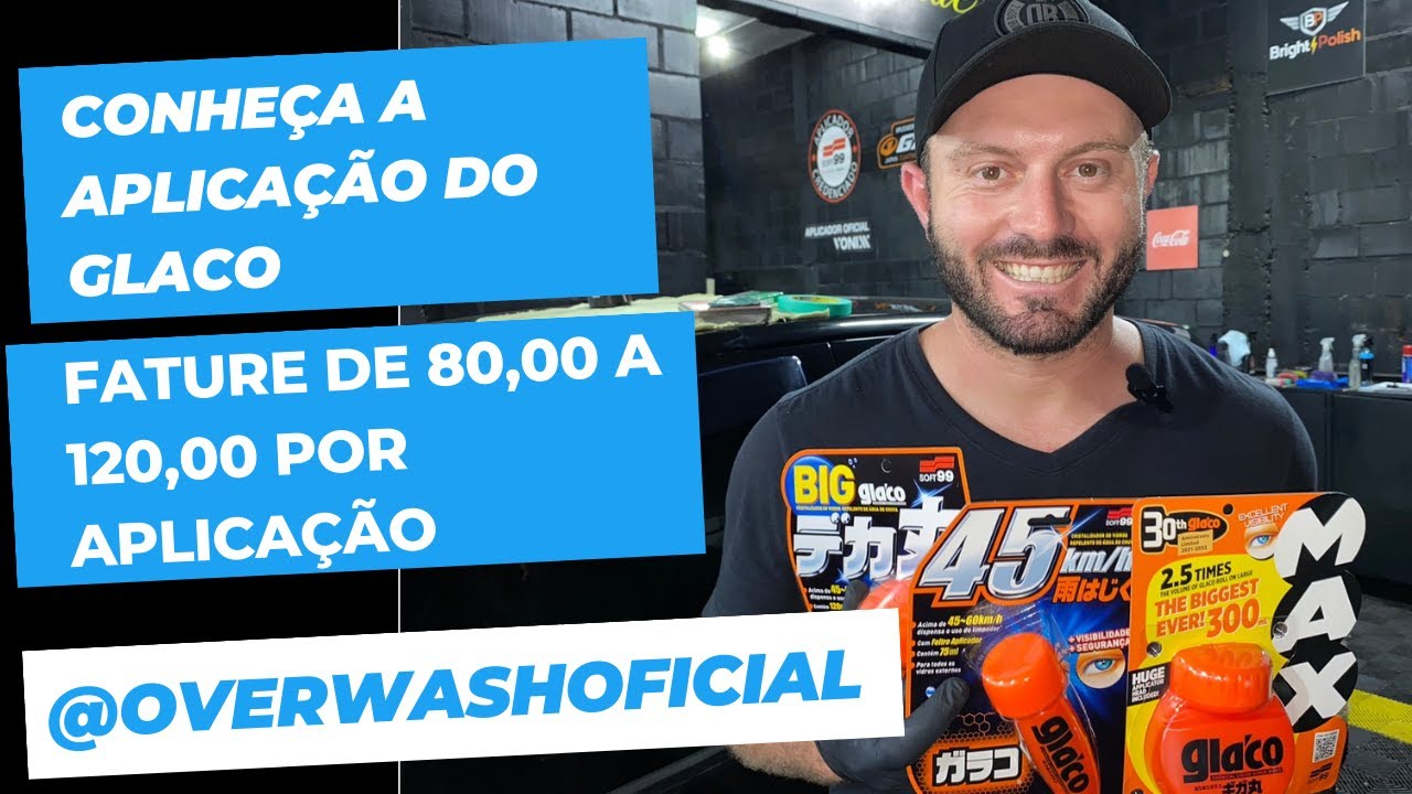 Glaco da Soft99 | o que achamos da aplicação e como fazer!