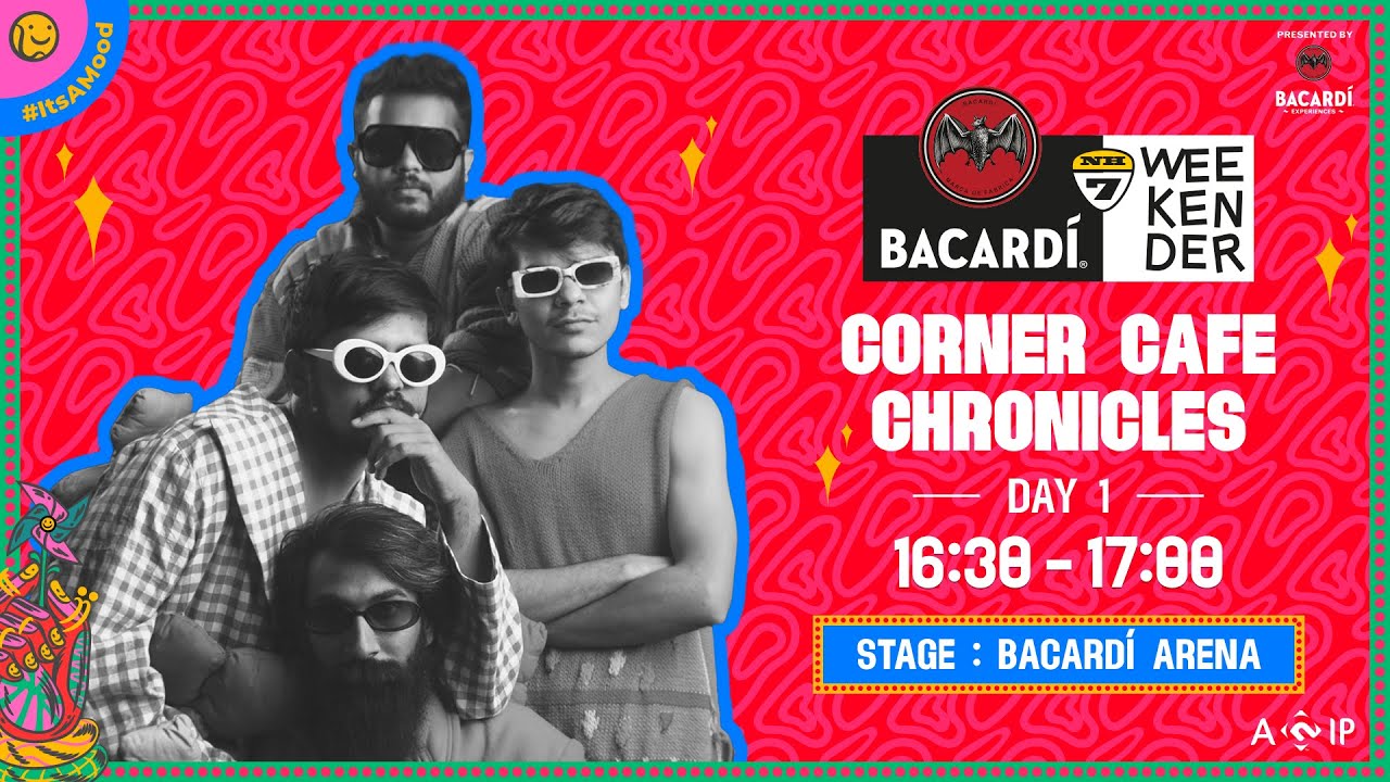 [LIVE] BACARD&Iacute; NH7 Weekender 2023 | Corner Caf&eacute; Chronicles | BACARD&Iacute; Arena | #ItsaMood