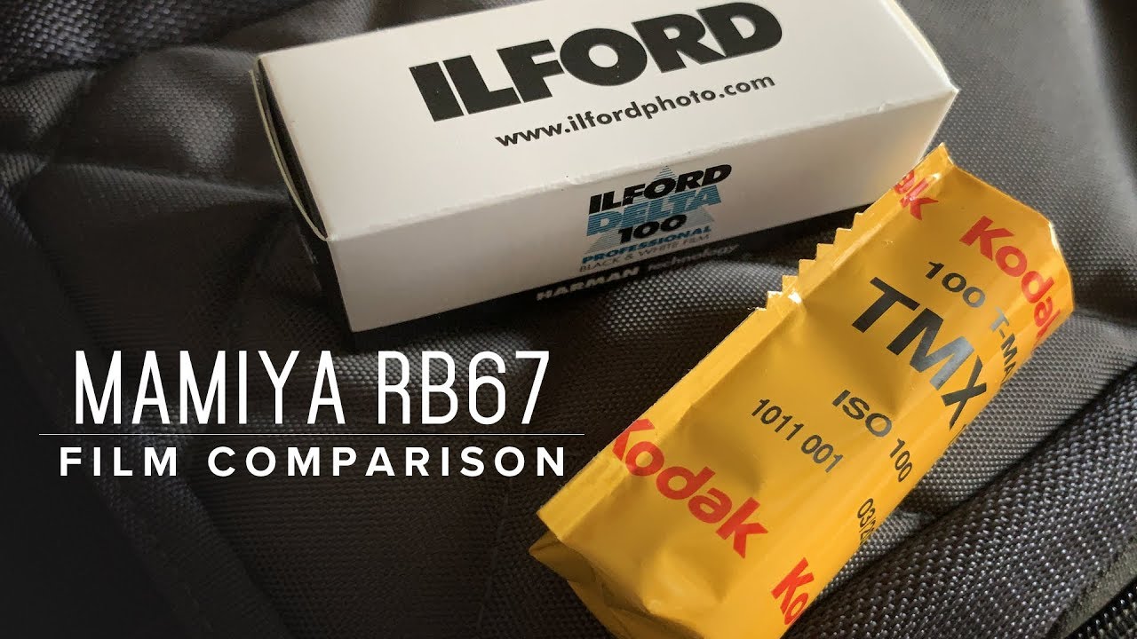 Mamiya RB67 - Black and White Film Comparison