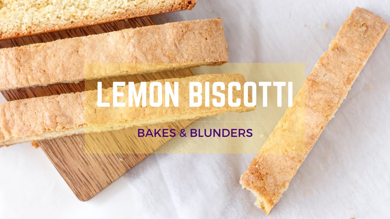 Simple & Easy Lemon Biscotti Recipe