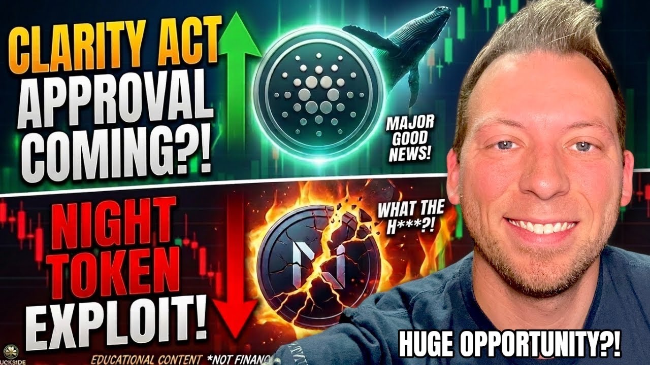 CARDANO ADA &mdash; Одобрение Clarity Act уже близко?! Важные хорошие новости! Взлом Knight Token?!
