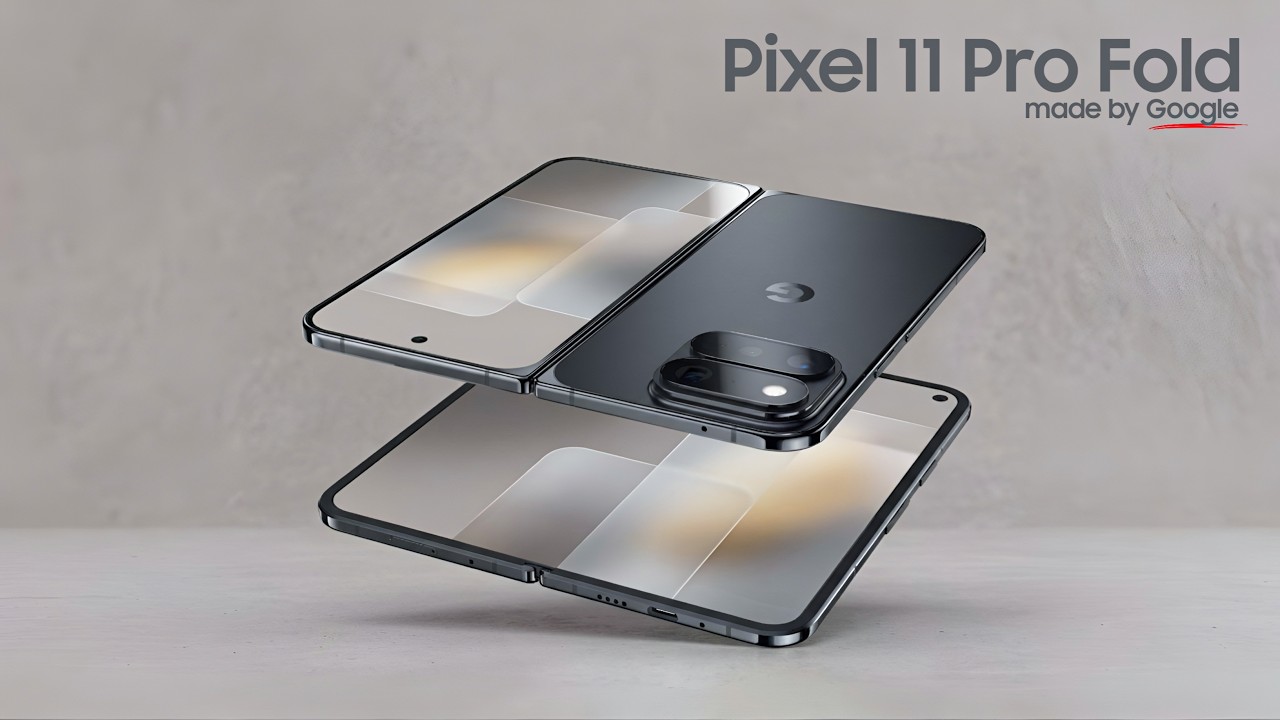 Google Pixel 11 Pro Fold — наконец-то появился первый официальный взгляд на него.