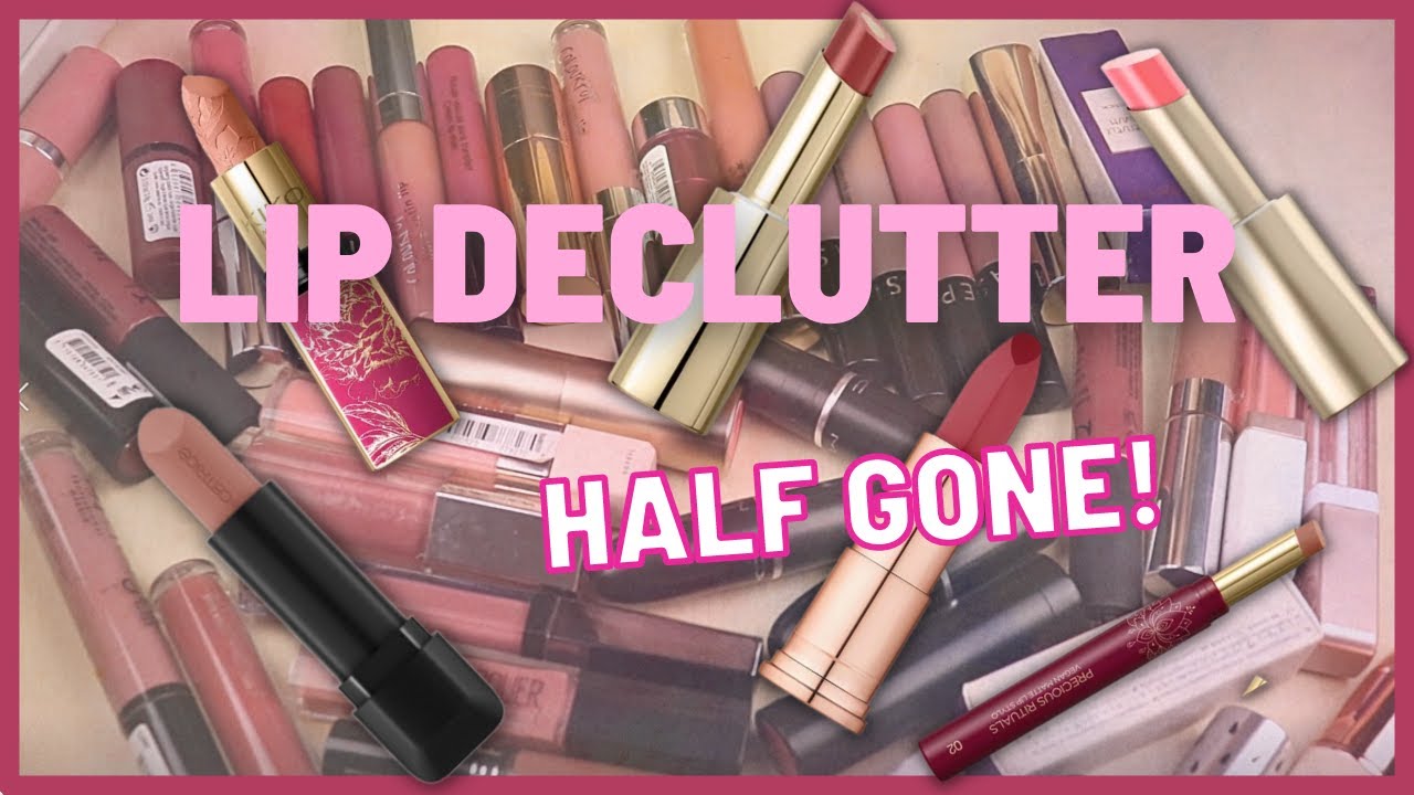 Lip Collection + Declutter 2021 // Lipsticks, Liquid Lipsticks and Lip Gloss