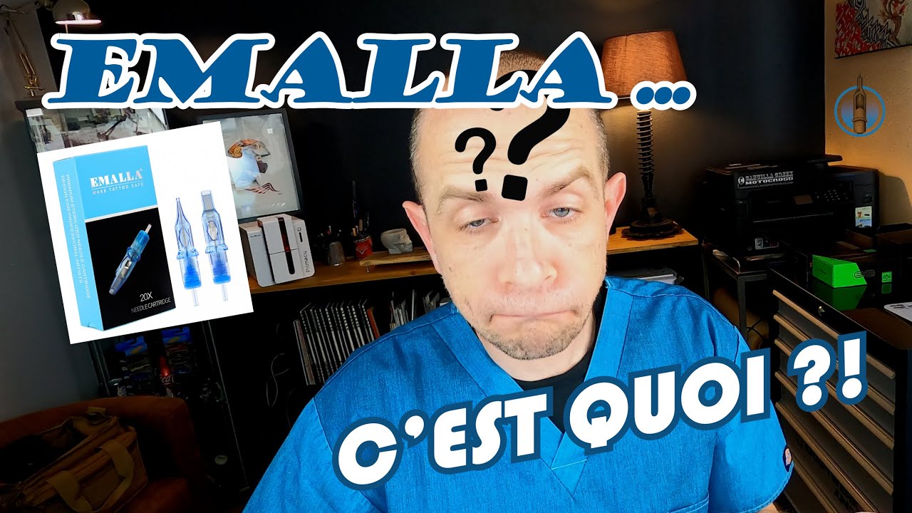 Tatouages avec des cartouches chinoise EMALLA ! Résultat en image...