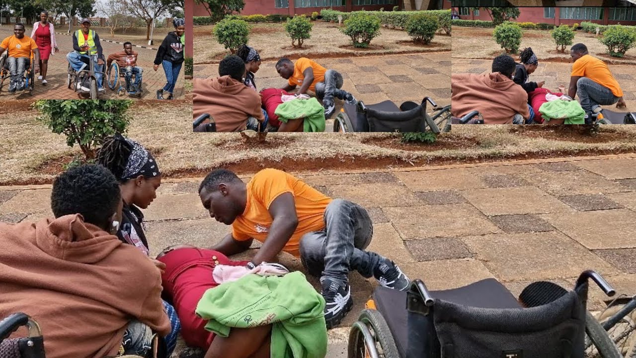 😱The fainting prank that got roba out of his wheelchair!!!!😭😭🥹