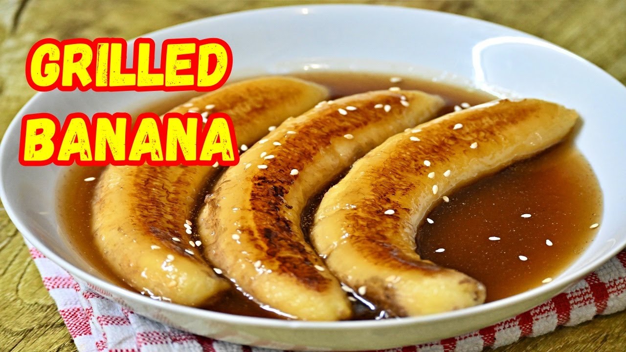 GRILLED BANANA | PAN FRIED BANANA RECIPE
