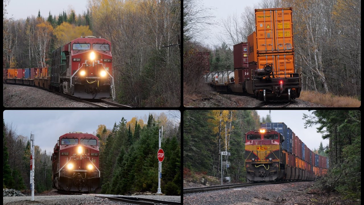 CP 8731 leads CPKC 121 & CP 8732 leads CPKC 120 10/22/25