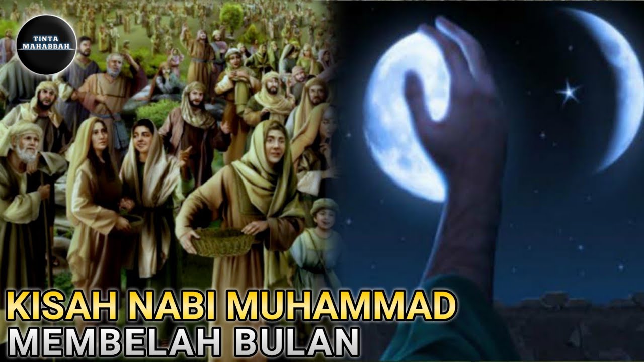 Kisah Nabi Muhammad Membelah Bulan | Raja Kafir Masuk Islam