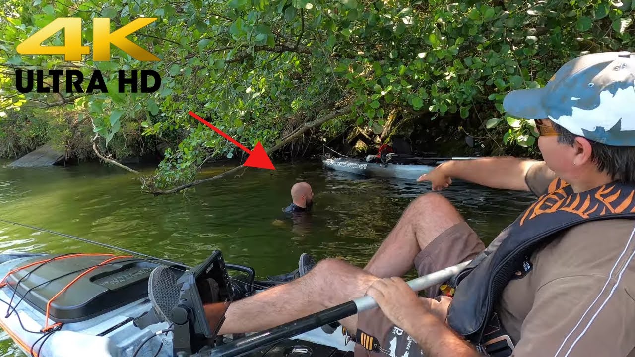 Pesca ao Barbo com direito a banho (4K ULTRA HD)