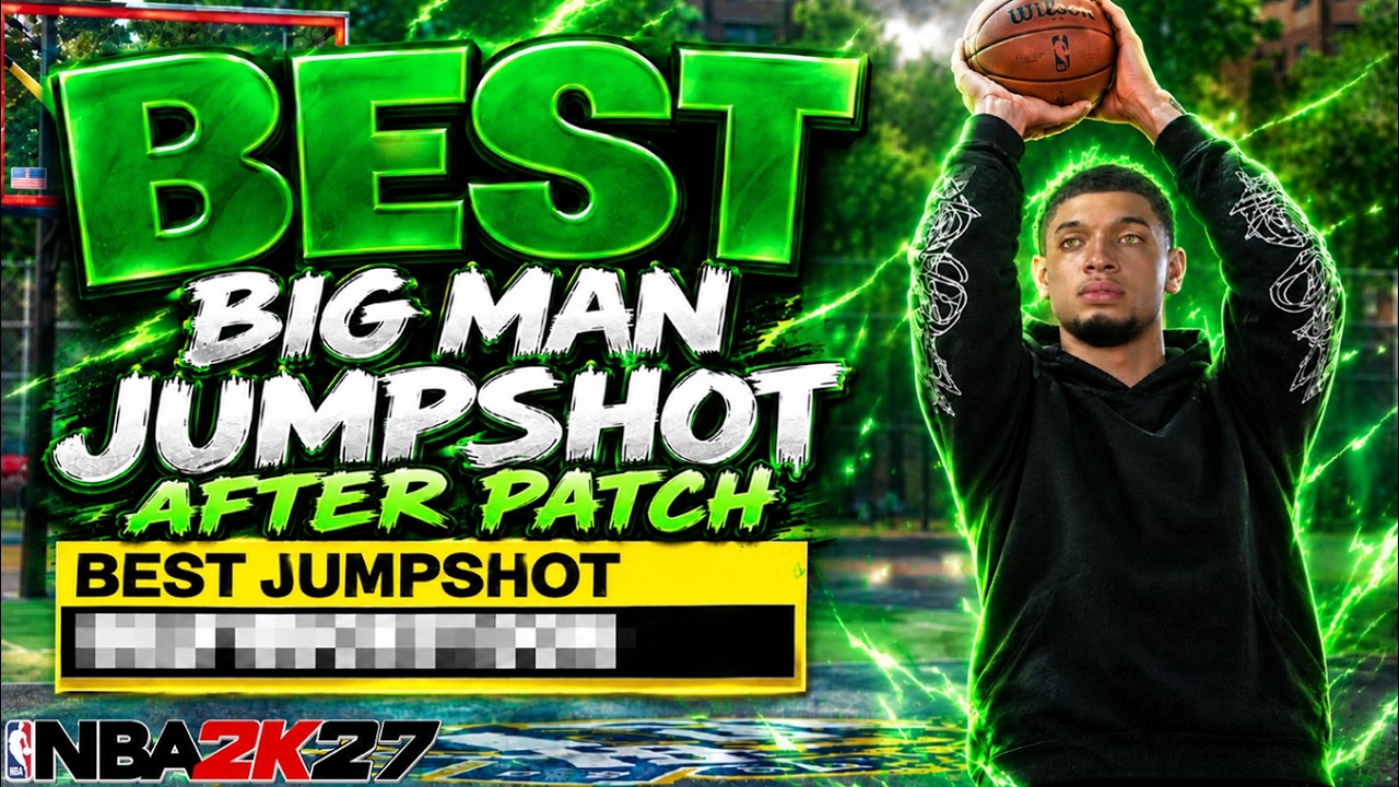 *НОВИНКА* ЛУЧШИЙ БРОСОК ДЛЯ БИГМЕНОВ ПОСЛЕ ПАТЧА в NBA 2K27