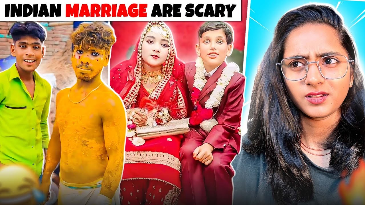 Indian wedding is super funny 😂| 7 saal k baccho ki shadi 😶