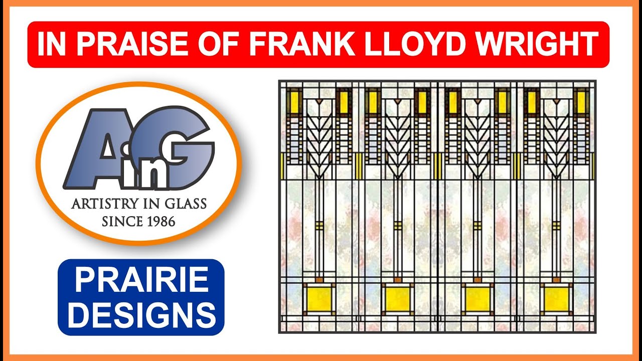How to design a Frank Lloyd Wright style window
