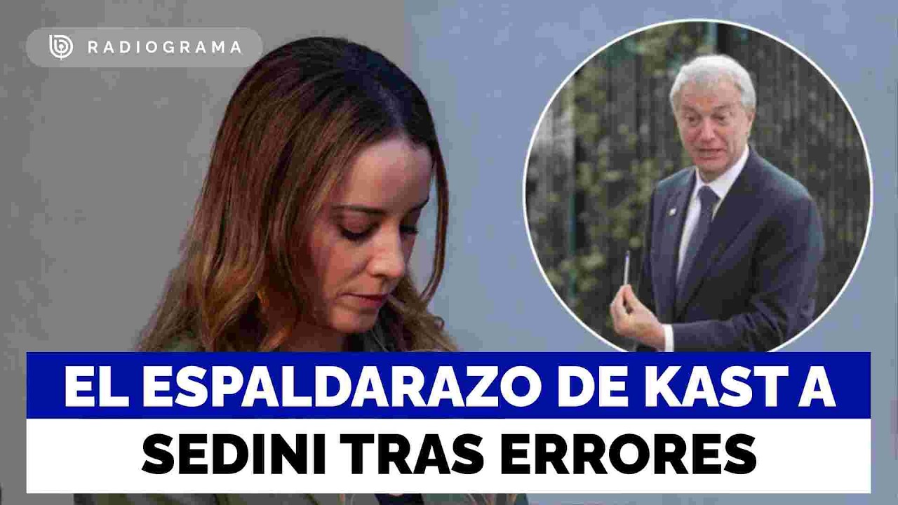 El espaldarazo de Kast a Sedini tras errores comunicacionales