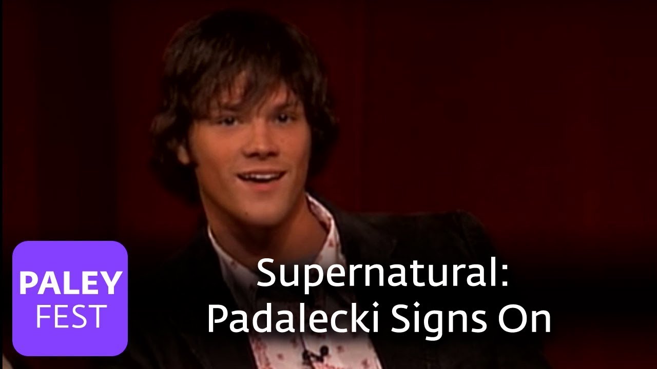 Supernatural - Jared Padalecki Signs On