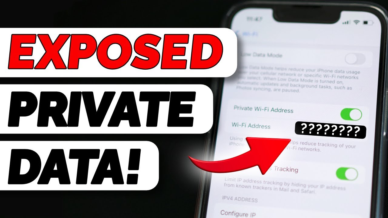 Apple leaked private data for years! - SR154