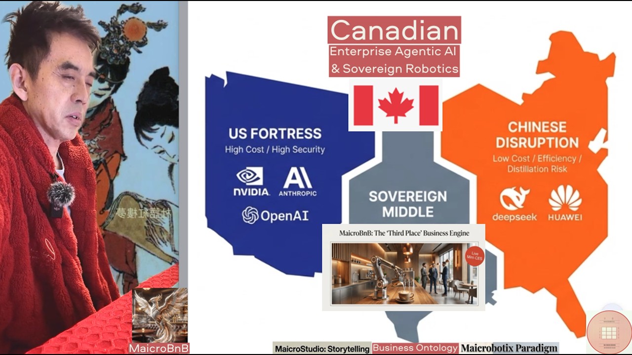 MaicroStudio Storytelling: Canadian Enterprise Agentic AI and Sovereign Robotics, Business Ontology