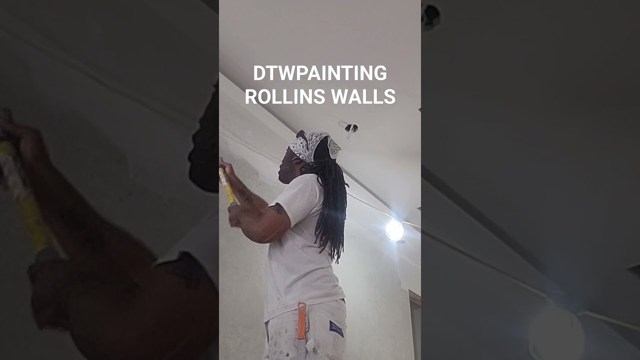 DTWPAINTING  ROLL WALLS WITH Duration  Paint