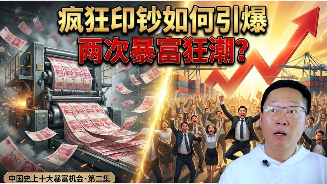 疯狂印钞时代：如何引爆中国两次史诗级暴富浪潮？｜十大暴富机会 · 第2集
