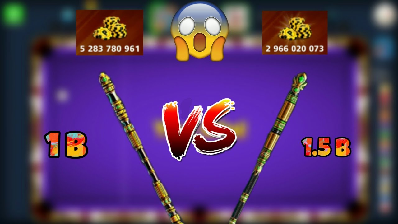 1.5 BillionCue Billionaire Cue Multimillionaire Cue Millionaire Cue FullGame Play |8 Ball Pool |720P