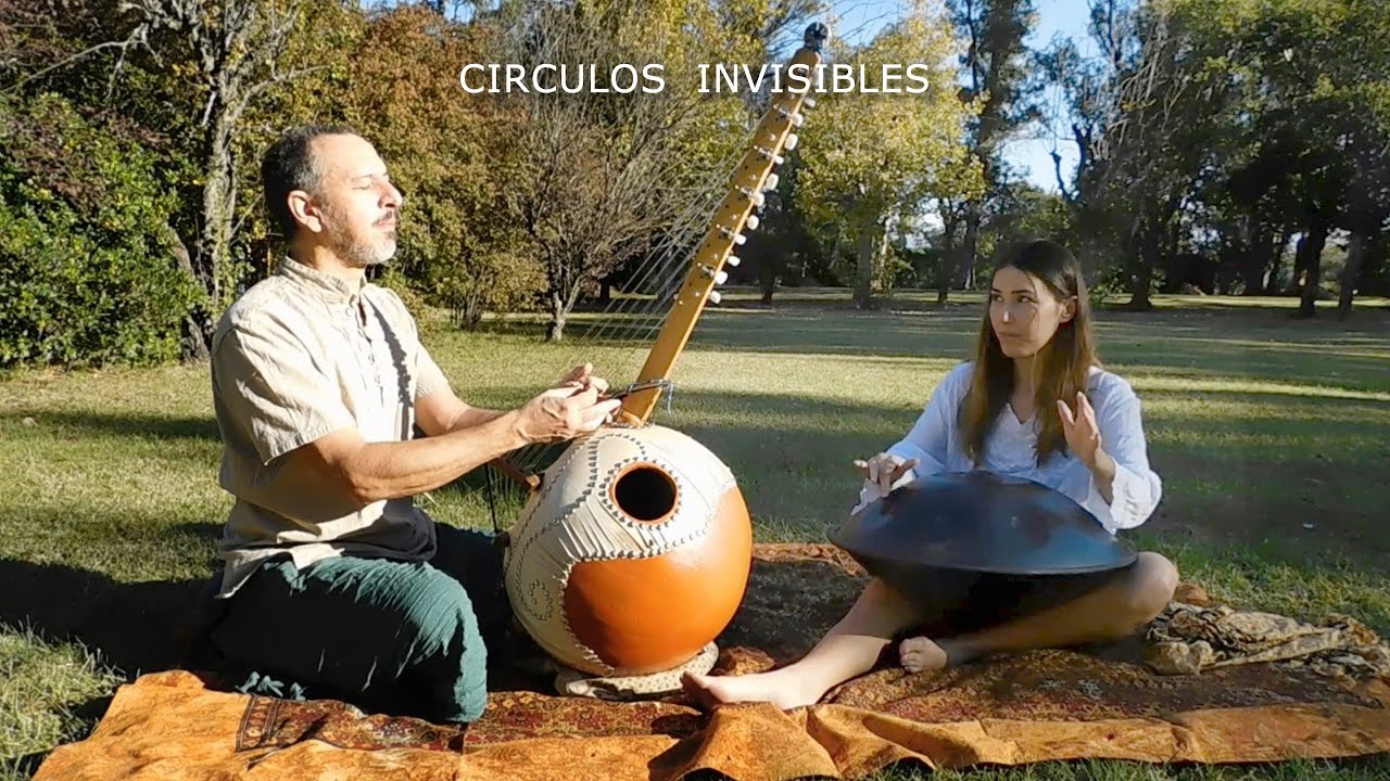 CIRCULOS INVISIBLES - Música con Kamele Ngoni y Handpan - Música Medicina - #YogaMusic
