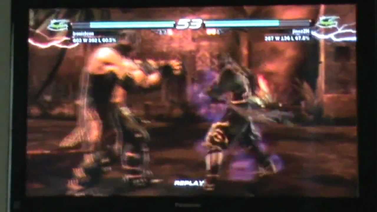 IronicIcon King #3 - Tekken 6 King vs Raven, Nina, Ling Xiaoyu
